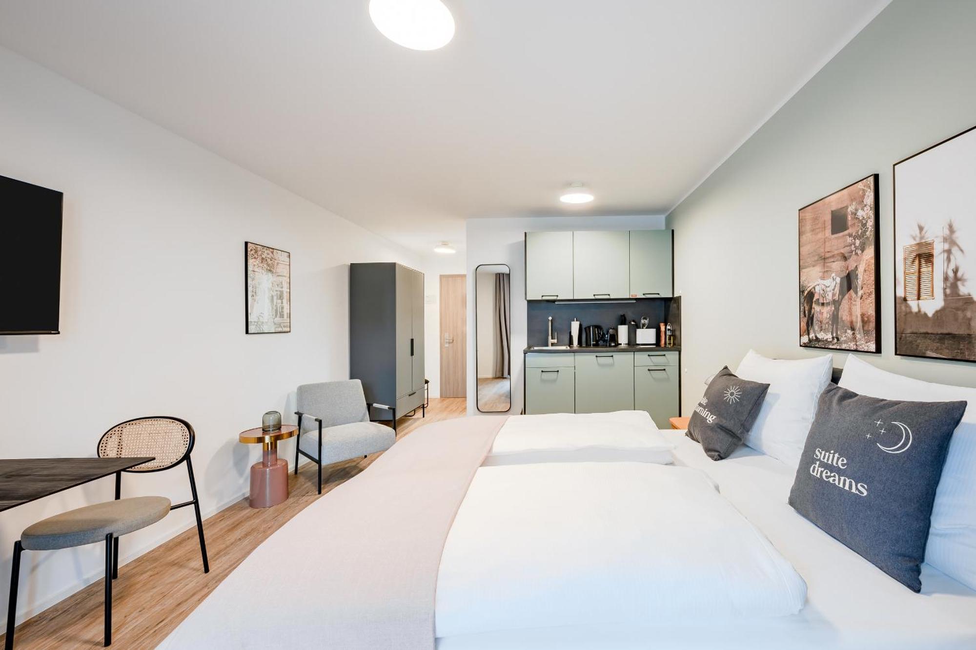 Limehome Metzingen Wilhelmstr الغرفة الصورة
